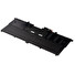 Baterie T6 Power Dell XPS 13 9365, 6050mAh, 46Wh, 4cell, Li-pol