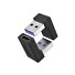 PremiumCord USB redukce USB-C - USB3.0 typ A (F/M), zahnutá 90°