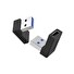 PremiumCord USB redukce USB-C - USB3.0 typ A (F/M), zahnutá 90°