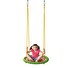 Hračka Woody Houpací kruh (průměr 83cm) - zelenočervený