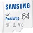 Samsung PRO Endurance/micro SDXC/64GB/100MBps/UHS-I U1 / Class 10/+ Adaptér