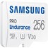 Samsung PRO Endurance/micro SDXC/256GB/100MBps/UHS-I U3 / Class 10/+ Adaptér