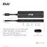 Club3D hub USB-C, 6-in-1 Hub s HDMI 8K30Hz, 2xUSB Type-A, RJ45 a 2xUSB Type-C
