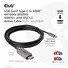 Club3D kabel USB-C na HDMI, 4K120Hz 8K60Hz HDR10 s DSC1.2, M/M, 3m