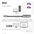 Club3D kabel USB-C na HDMI, 4K120Hz 8K60Hz HDR10 s DSC1.2, M/M, 3m