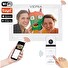 SET Videotelefon VERIA 3001-W (Wi-Fi) bílý + vstupní stanice VERIA 301