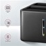 AXAGON ADSA-D25, USB 3.2 Gen 1 - 2x SATA 6G 2.5" SSD/HDD CLONE MINI dokovací stanice