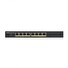 Zyxel GS1900-8HP v3, 8-port GbE L2 PoE Smart Switch, 802.3at, desktop, fanless, 70 Watt