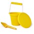 Kyblíček Bigjigs Toys plážový žlutý