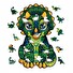 Puzzle Puzzler dřevěné, barevné - Milý Charlie