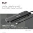 Club3D Dokovací stanice USB-C, 8-in-1 MST Dual 4K60Hz, Display Travel Dock