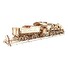 Hračka Ugears 3D dřevěné mechanické puzzle V-Express parní lokomotiva 4-6-2 s tendrem