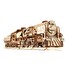 Hračka Ugears 3D dřevěné mechanické puzzle V-Express parní lokomotiva 4-6-2 s tendrem