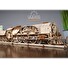 Hračka Ugears 3D dřevěné mechanické puzzle V-Express parní lokomotiva 4-6-2 s tendrem