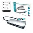 iTec USB 3.0 USB-C/Thunderbolt 3x Display Metal Nano Dock with LAN, PD 100 W