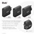 Club3D cestovní nabíječka 100W GAN technologie, 4xUSB-A a USB-C, PD 3.0 Support