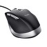 TRUST Fyda/Ergonomická/Optická/Pro praváky/5 000 DPI/Drátová USB/Černá-stříbrná