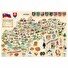 Puzzle Popular - Mapa Slovenska, 160 ks