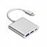 TB adapter USB-C 3v1 - HDMI, USB, PD