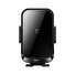 Baseus SUDD000001 Halo Electric Držák Telefonu s Bezdrátovým Nabíjením 15W Black