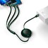 Baseus CAMJ010006 Bright Mirror Kabel 3v1 MicroUSB/USBC/Lightning 3,5A 1.1m Green