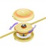 Baseus CAMJ010011 Bright Mirror Kabel 3v1 MicroUSB/USBC/Lightning 3,5A 1.1m Yellow