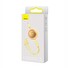 Baseus CAMJ010011 Bright Mirror Kabel 3v1 MicroUSB/USBC/Lightning 3,5A 1.1m Yellow