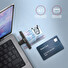 AXAGON CRE-SMP1C, USB-C PocketReader čtečka kontaktních karet Smart card (eObčanka)