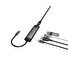 Natec multiport adaptér FOWLER GO HUB 5v1, 2X USB 3.0 HUB, HDMI 4K, USB-C PD, RJ45