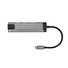 Natec multiport adaptér FOWLER GO HUB 5v1, 2X USB 3.0 HUB, HDMI 4K, USB-C PD, RJ45