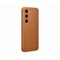 Samsung Kožený zadní kryt pro Samsung Galaxy S23 Camel