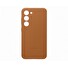 Samsung Kožený zadní kryt pro Samsung Galaxy S23 Camel