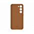Samsung Kožený zadní kryt pro Samsung Galaxy S23 Camel