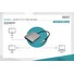 DIGITUS Adaptér USB-C - 2x HDMI, 18 cm 4K/30Hz, stříbrný, hliníkový kryt