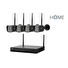 iGET HOME NVR N4C4 - CCTV bezdrátový Wi-Fi set 2K+ rozlišení, 4CH NVR + 4x kamera se zvukem a IR