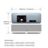 BenQ GP500 DLP projektor /3840x2160 4k UHD/1500 lm/2,2 - 4,3/100 000:1/3×HDMI/2xUSB/BT/Wi-Fi