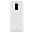 Powerbanka FIXED Zen 20 s LCD displejem a výstupem PD 20W, 20 000 mAh, bílá