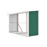 Přístřešek na dřevo G21 WOH 682 - 302 x 119 cm, zelený