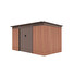 Zahradní domek G21 GRAH 700 - 340 x 206 cm, hnědý