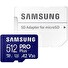 Samsung/micro SDXC/512GB/Class 10/+ Adaptér/Modrá