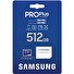 Samsung/micro SDXC/512GB/Class 10/+ Adaptér/Modrá