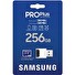 Samsung/micro SDXC/256GB/USB 3.0/USB-A/Class 10/+ Adaptér/Modrá