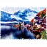 Puzzle Puzzler dřevěné, barevné - Halštatské jezero