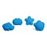 Hračka Bigjigs Toys silikonové formičky modré Ocean
