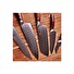 Nůž Dellinger Paring 3" (70mm) Rose-Wood Damascus