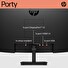 HP LCD V27c G5 curved 27"/1920x1080 VA FHD AG/16:9/3000:1/300cd/5ms/1xDP/1xHDMI/VESA/repro/Black