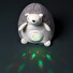 Projektor BabyOno s melodií Ježek HUGO šedý