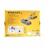 Sada Stanley Jr. U004-K02-T03-SY, autíčko, bagr a 3 kusů nářadí
