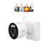 iGET HGNVK88004P v2023 - bateriový bezdrátový Wi-Fi set FullHD 1080p, 8CH NVR + 4x FullHD kamera