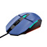 TRUST GXT 109 FELOX/Herní/Optická/Pro praváky/6 400 DPI/Drátová USB/Modrá